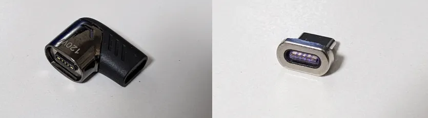 よく抜き差しするケーブルってコネクターの劣化が心配。マグネット式に変えましょう。（Sisyphy マグネット USB-C to USB-C アダプター）