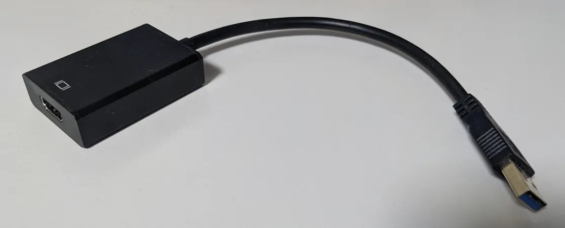 USB HDMI変換は使えるのか